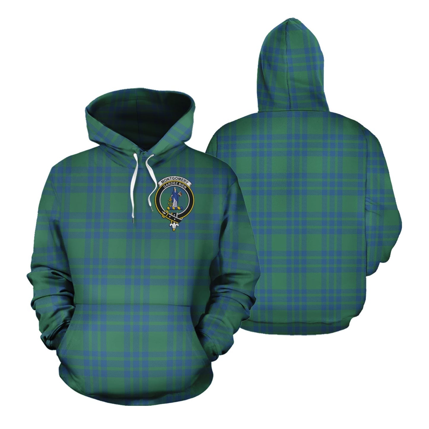 Printivon Montgomery Ancient Tartan Hoodie