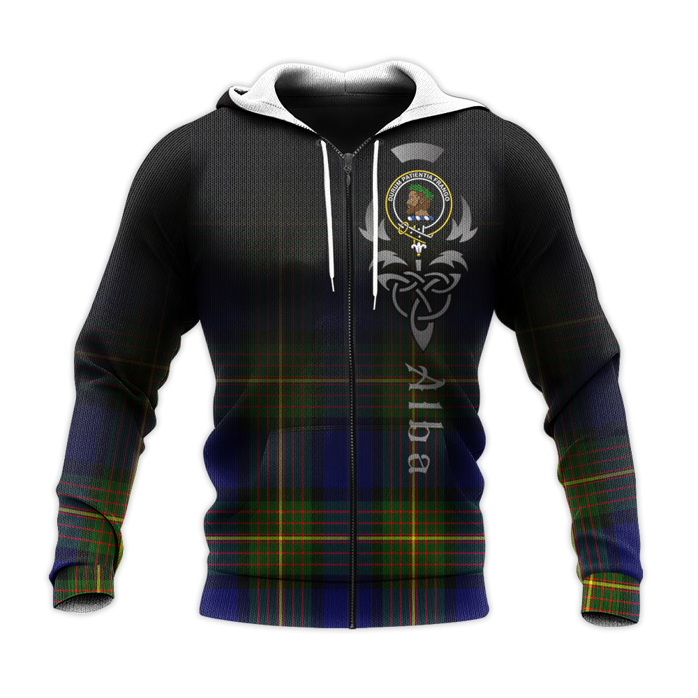 Printivon Moore Tartan Crest Alba Celtic Hoodie