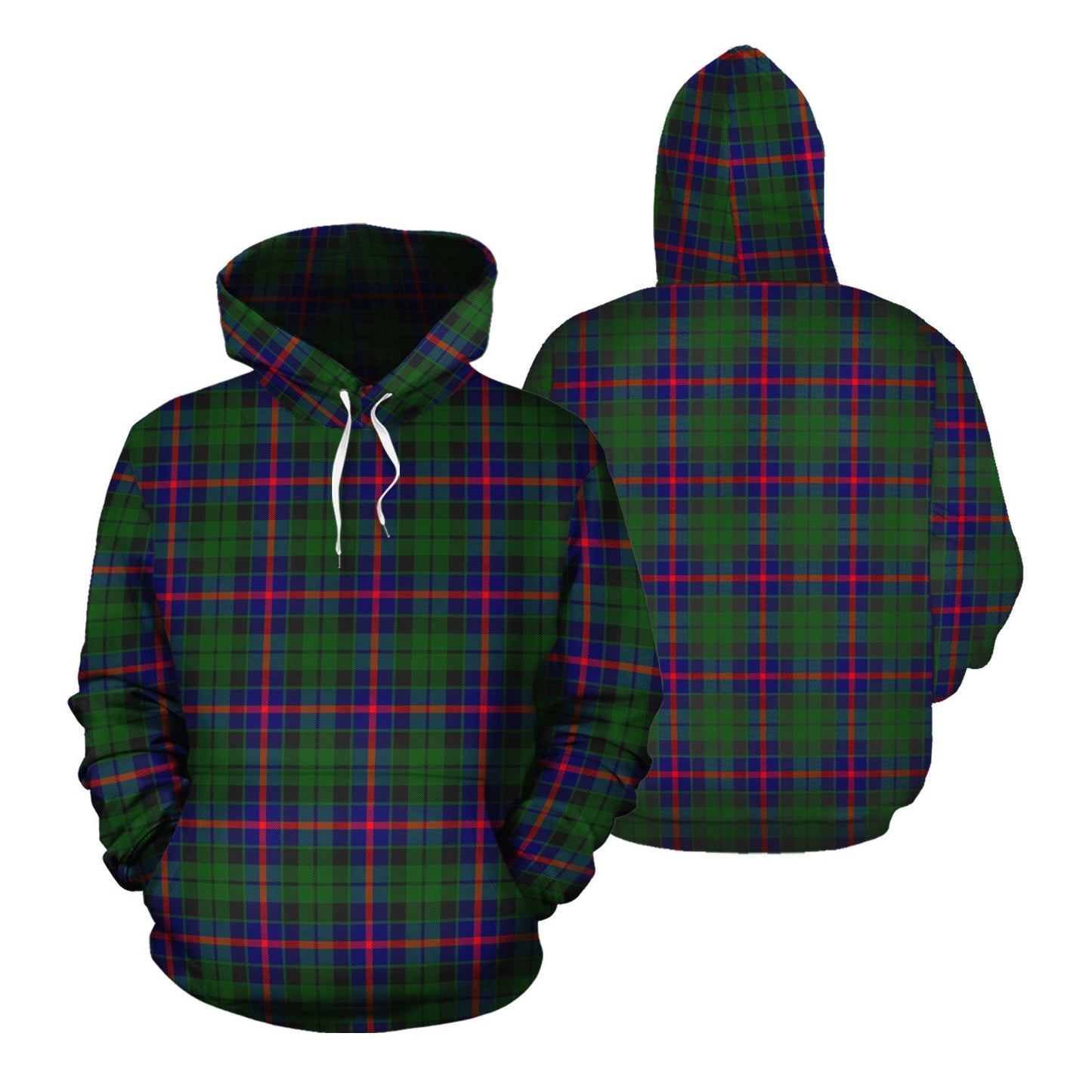 Printivon Morrison Modern Tartan Hoodie