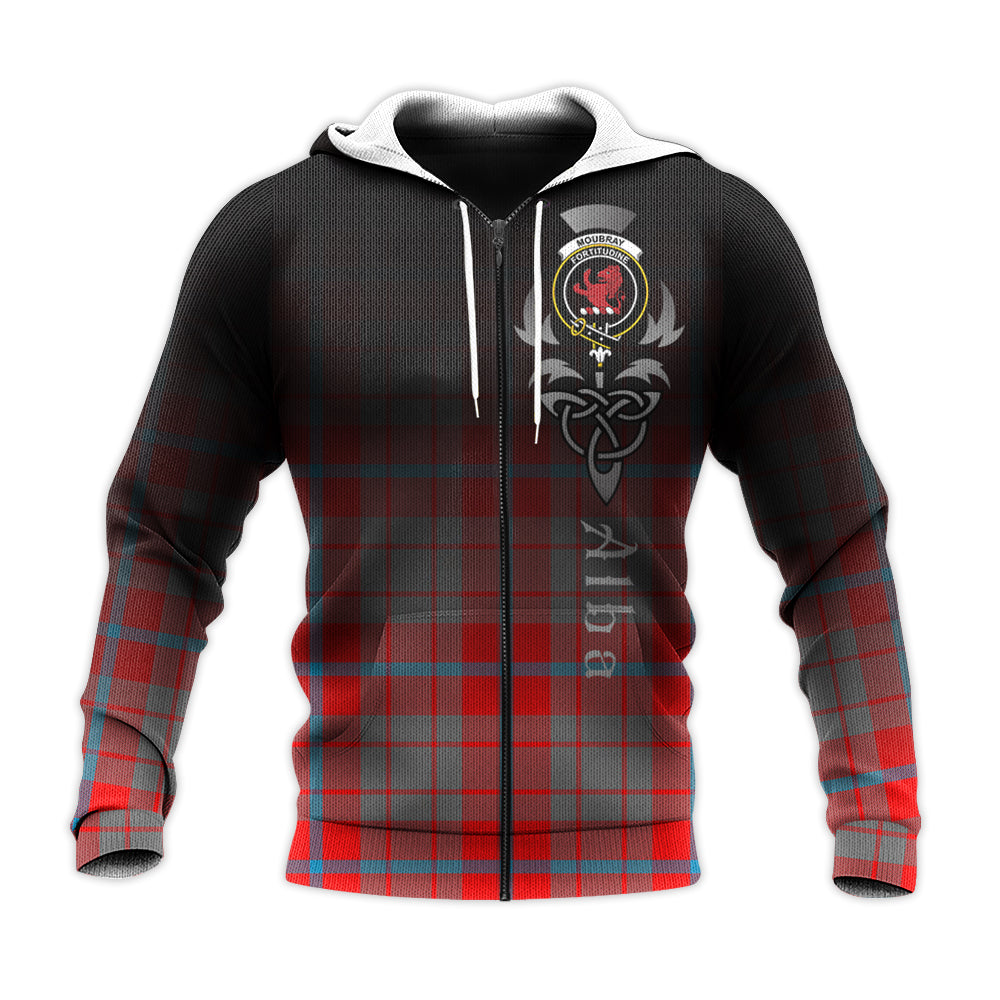 Printivon Moubray Tartan Crest Alba Celtic Hoodie