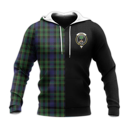 Printivon Mowat Tartan Personalize Half Hoodie