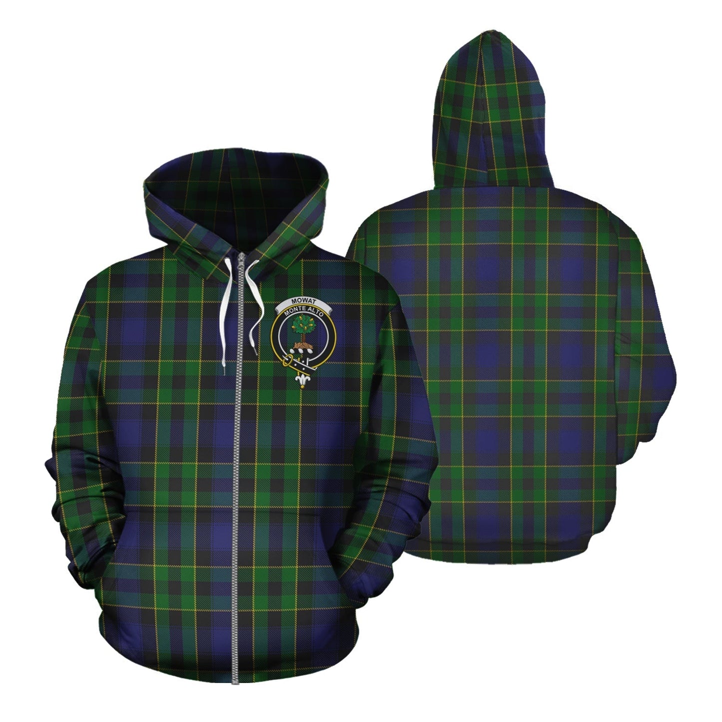 Printivon Mowat Tartan Hoodie