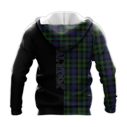 Printivon Mowat Tartan Personalize Half Hoodie