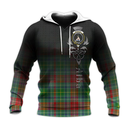 Printivon Muirhead Tartan Crest Alba Celtic Hoodie