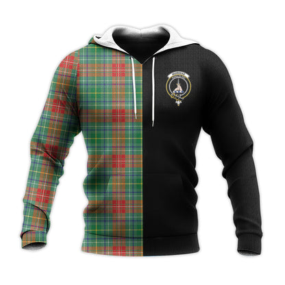 Printivon Muirhead Tartan Personalize Half Hoodie