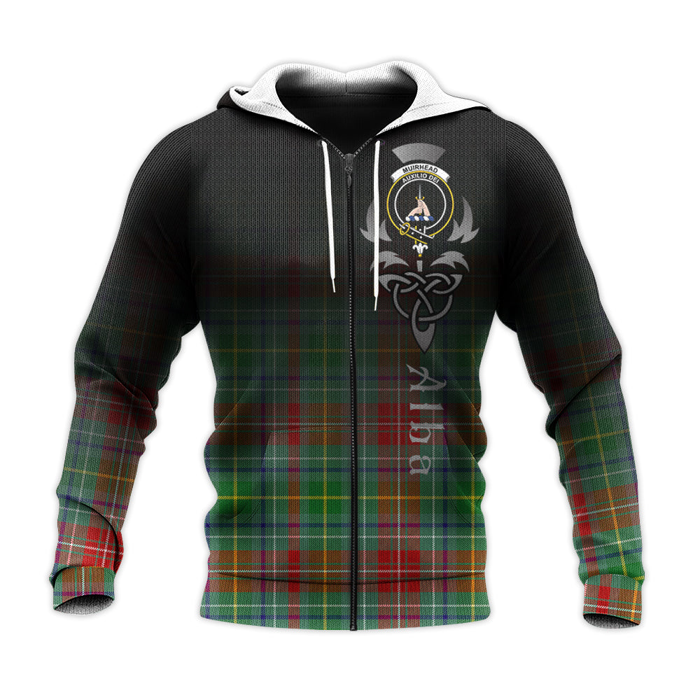 Printivon Muirhead Tartan Crest Alba Celtic Hoodie