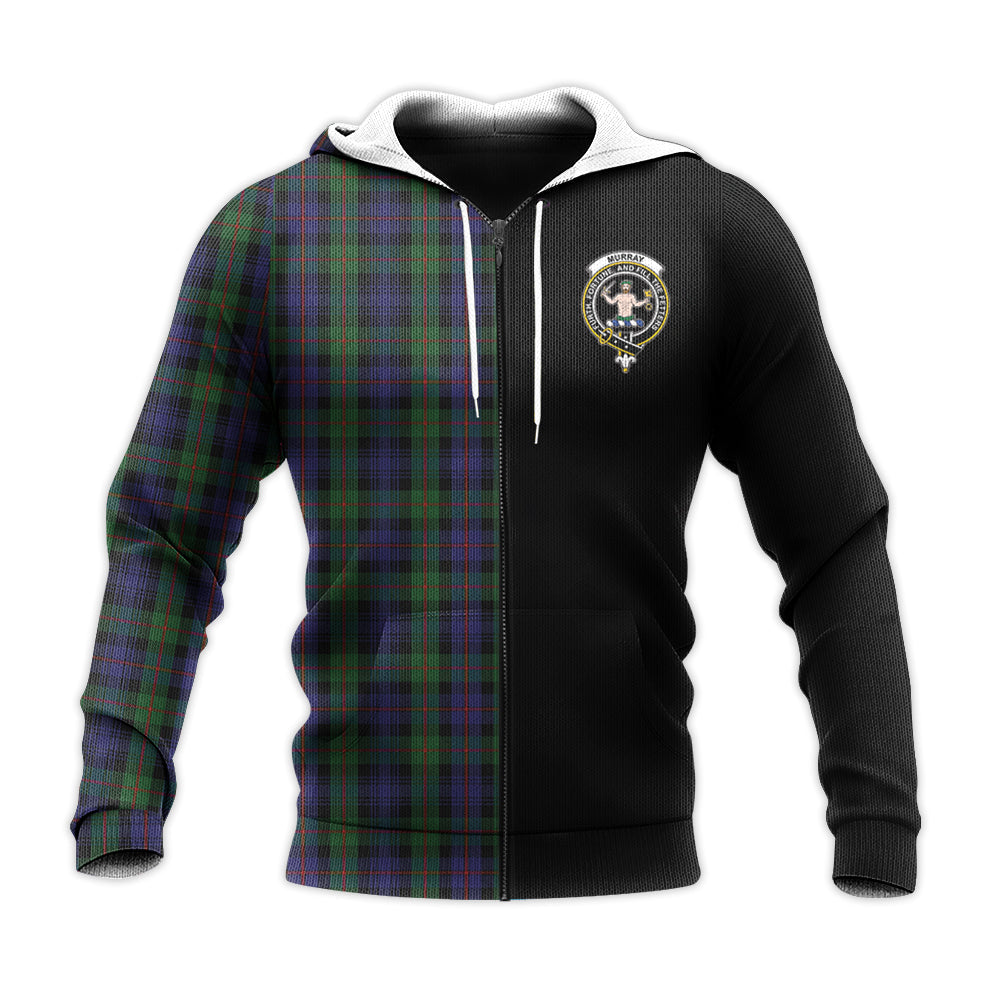 Printivon Murray Of Atholl Tartan Personalize Half Hoodie