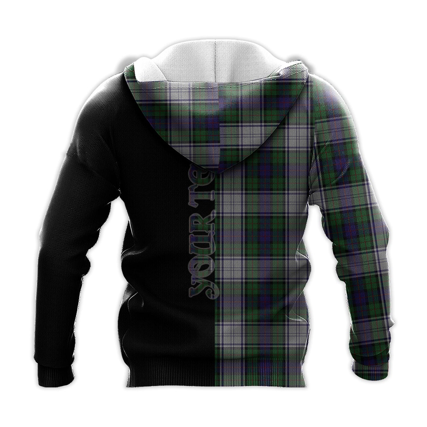 Printivon Murray Of Atholl Dress Tartan Personalize Half Hoodie