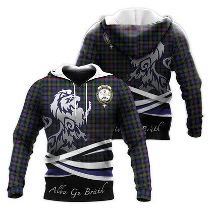 Printivon Murray Of Atholl Modern Tartan Scottish Lion Hoodie