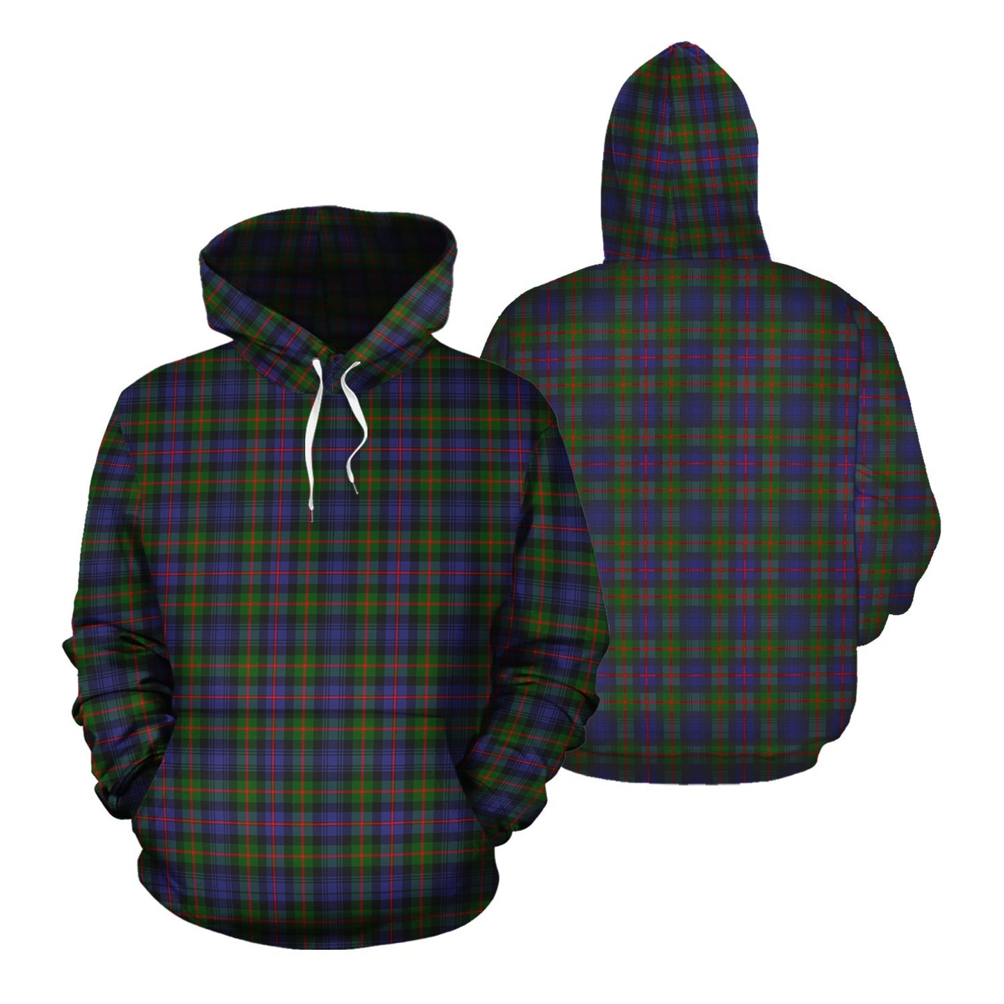Printivon Murray Of Atholl Modern Tartan Hoodie
