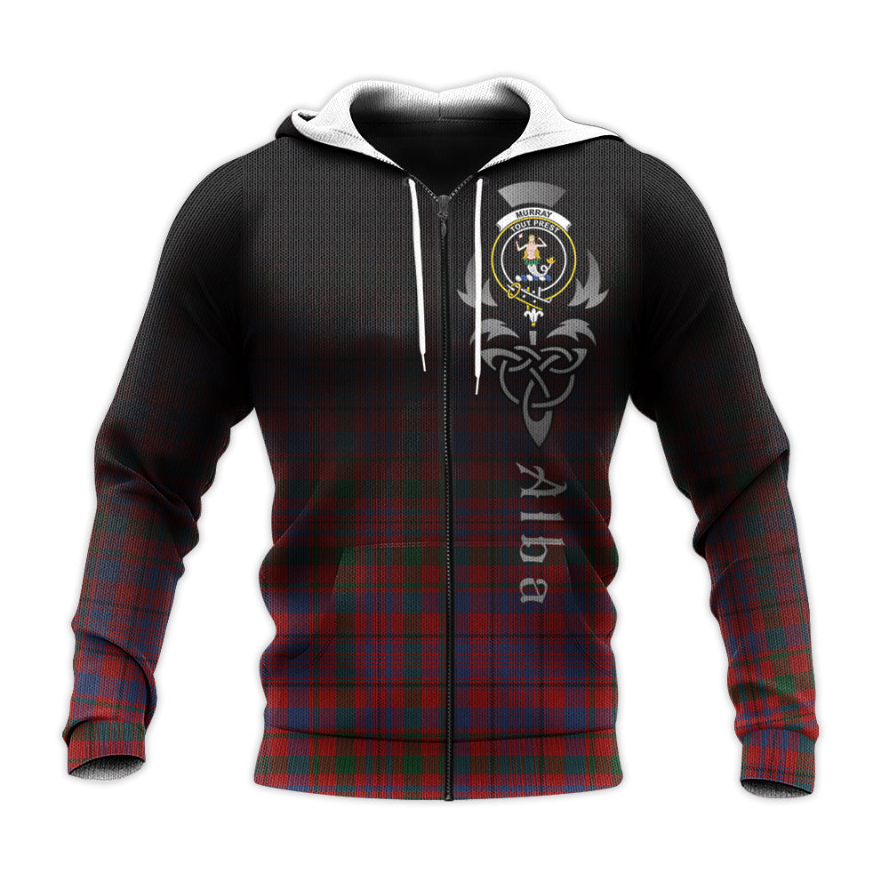 Printivon Murray Of Tullibardine Tartan Crest Alba Celtic Hoodie