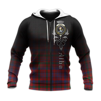Printivon Murray Of Tullibardine Tartan Crest Alba Celtic Hoodie