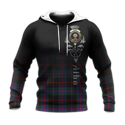 Printivon Nairn Tartan Crest Alba Celtic Hoodie