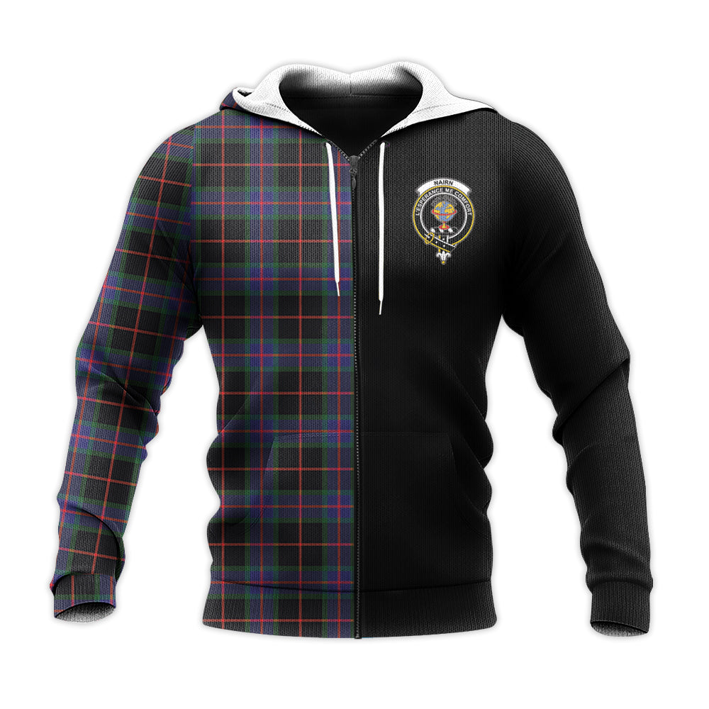 Printivon Nairn Tartan Personalize Half Hoodie