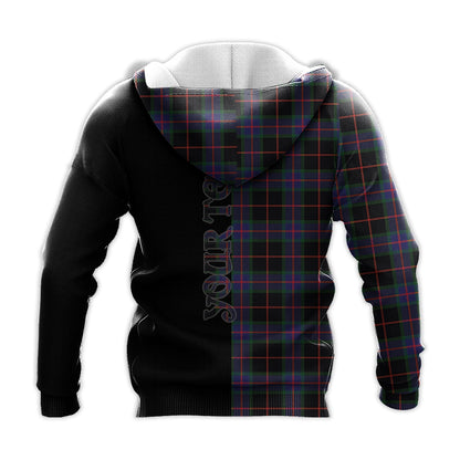 Printivon Nairn Tartan Personalize Half Hoodie
