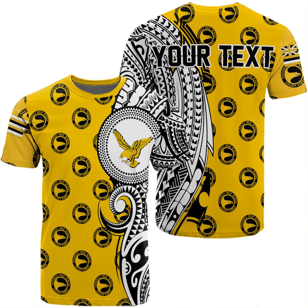 Personalized Hawaii - Nanakuli High Tribal Kakau T-Shirt