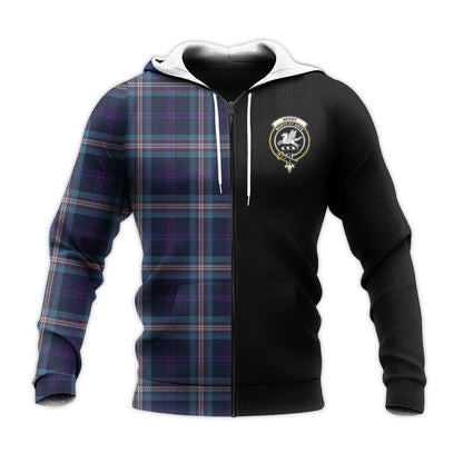 Printivon Nevoy Tartan Personalize Half Hoodie