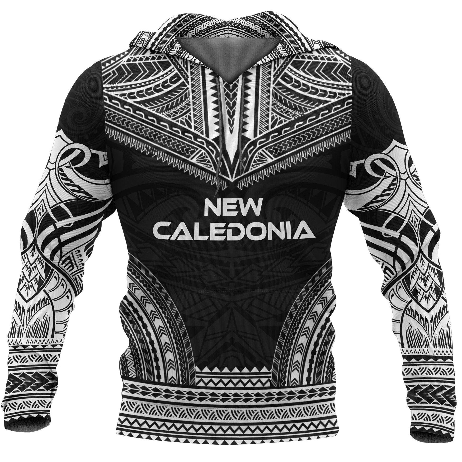 New Caledonia Polynesian Chief Hoodie