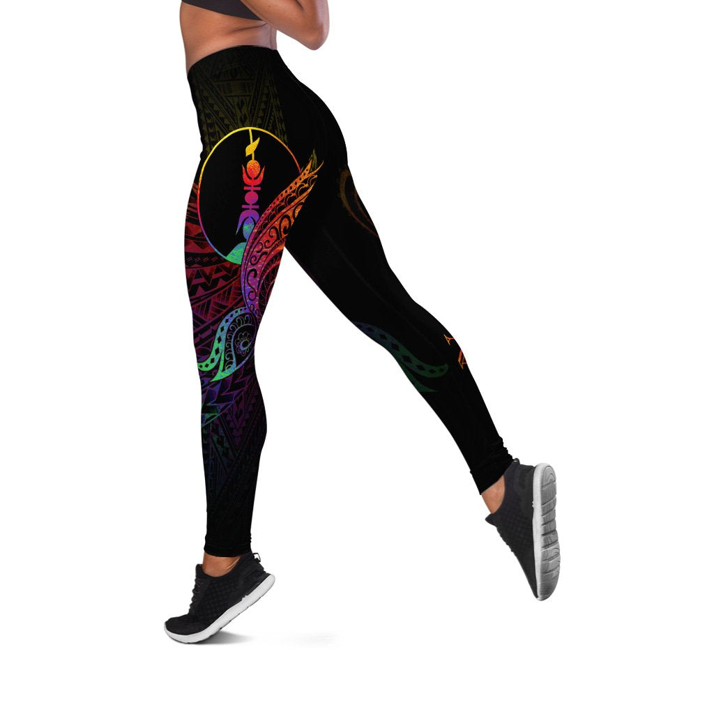 New Caledonia Leggings - Butterfly Polynesian Style