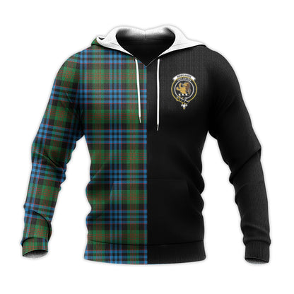 Printivon Newlands Of Lauriston Tartan Personalize Half Hoodie