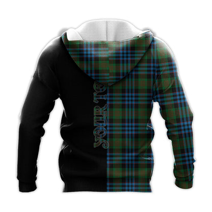 Printivon Newlands Of Lauriston Tartan Personalize Half Hoodie
