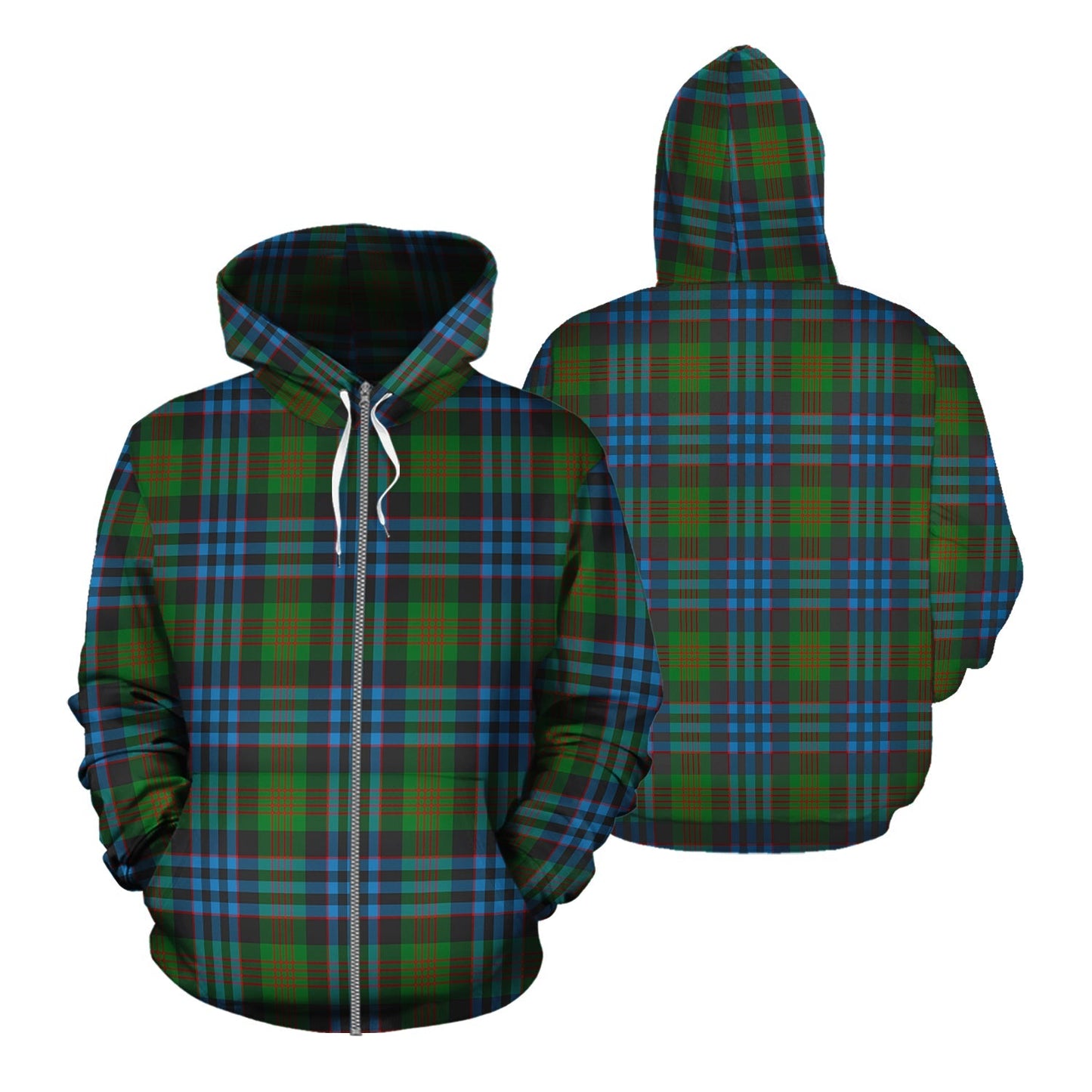 Printivon Newlands Of Lauriston Tartan Hoodie