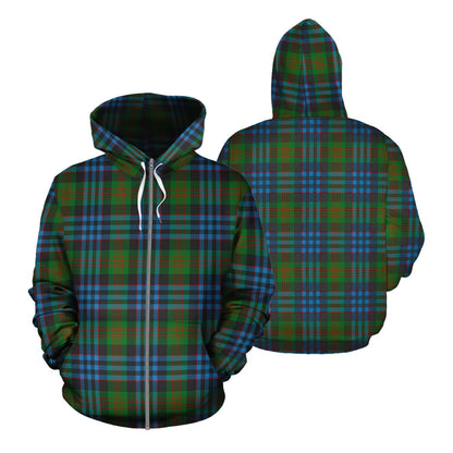 Printivon Newlands Of Lauriston Tartan Hoodie