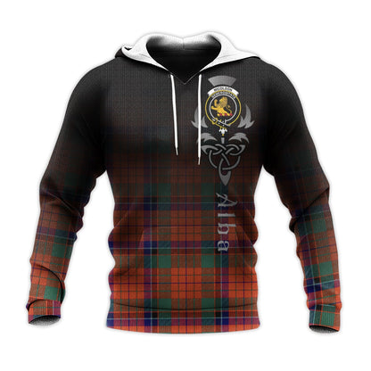 Printivon Nicolson Ancient Tartan Crest Alba Celtic Hoodie
