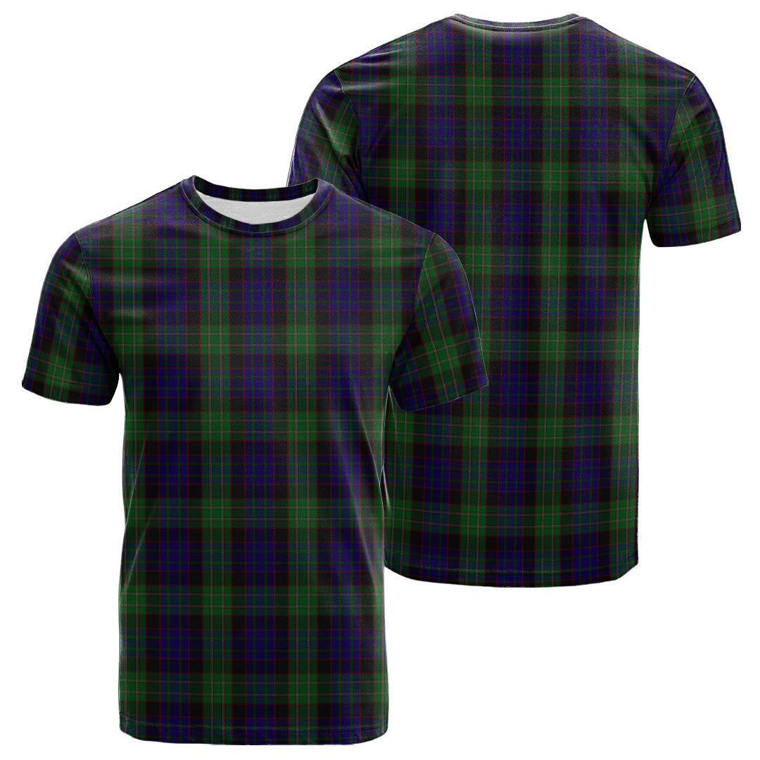 Printivon Nicolson Green Hunting Tartan T Shirt