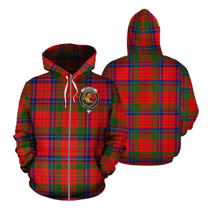 Printivon Nicolson Modern Tartan Hoodie