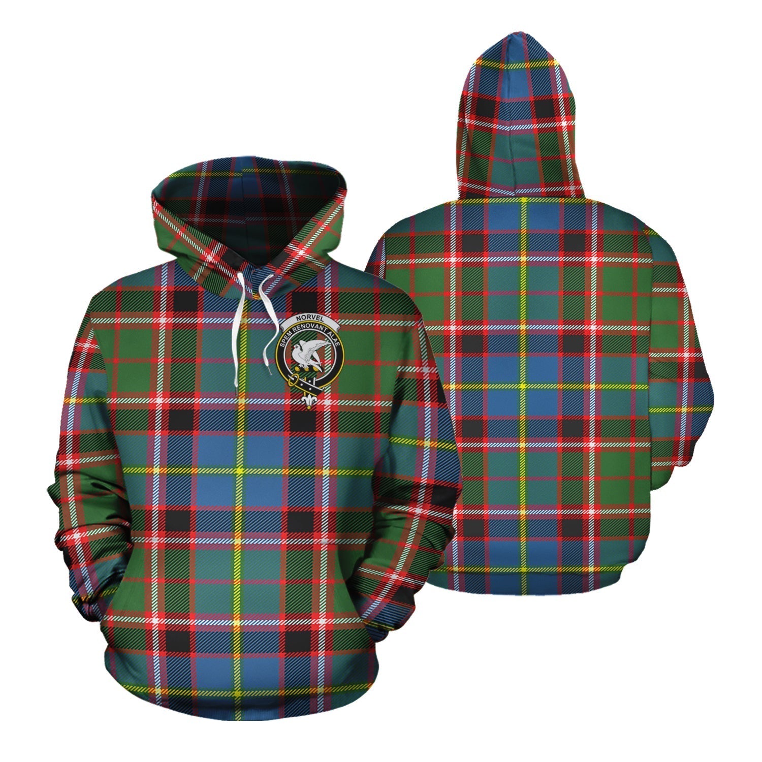 Printivon Norvel Tartan Hoodie