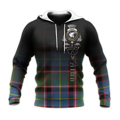 Printivon Norvel Tartan Crest Alba Celtic Hoodie