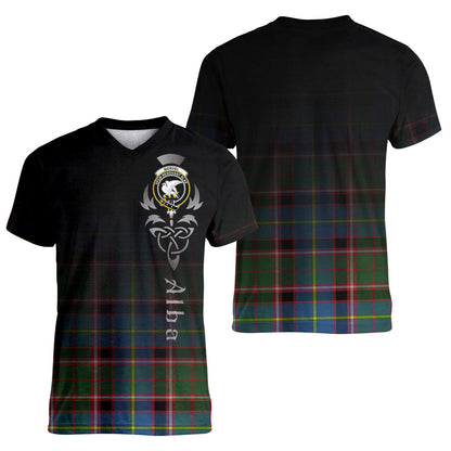 Printivon Norvel Tartan Crest Alba Celtic T Shirt