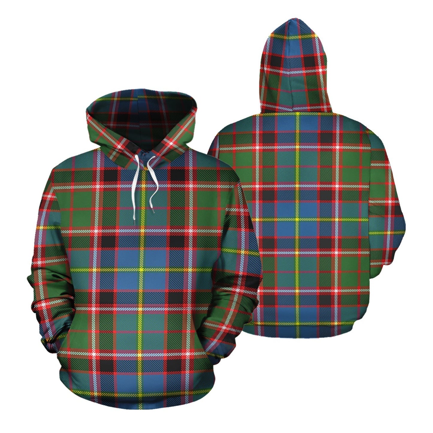 Printivon Norvel Tartan Hoodie