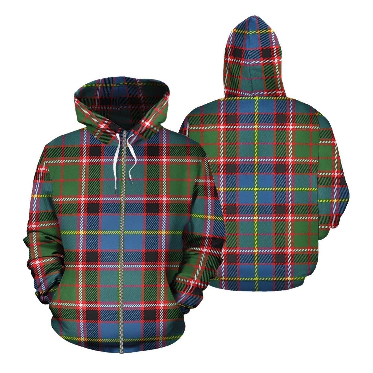 Printivon Norvel Tartan Hoodie
