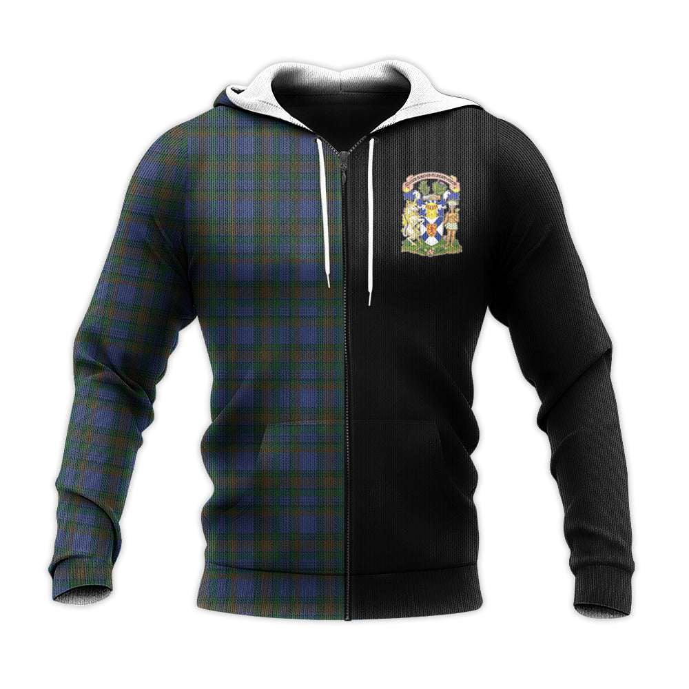 Printivon Novascotia District Tartan Personalize Half Hoodie