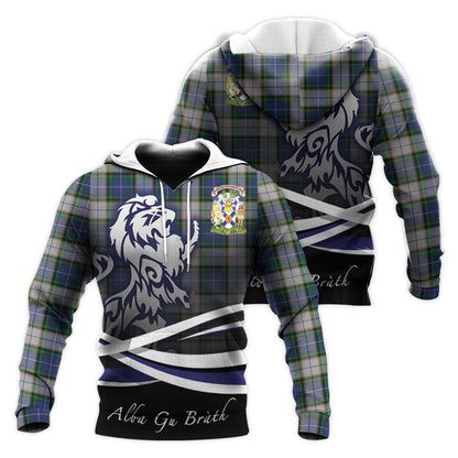 Printivon Novascotia District Dress Tartan Scottish Lion Hoodie