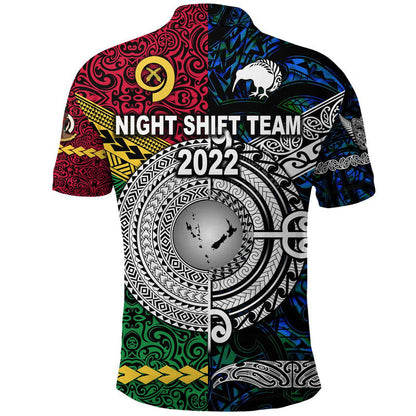 EastPack Vanuatu And New Zealand Polo Shirt Together Original Style - Blue