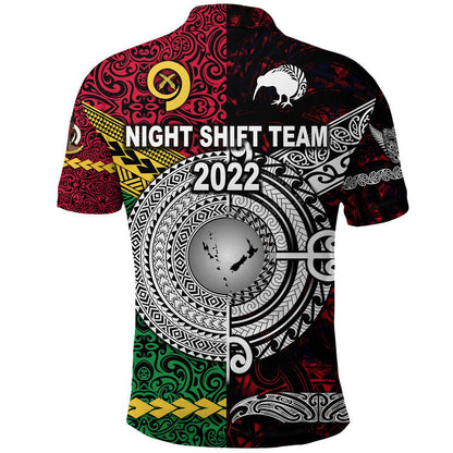 EastPack Vanuatu And New Zealand Polo Shirt Together Original Style - Red
