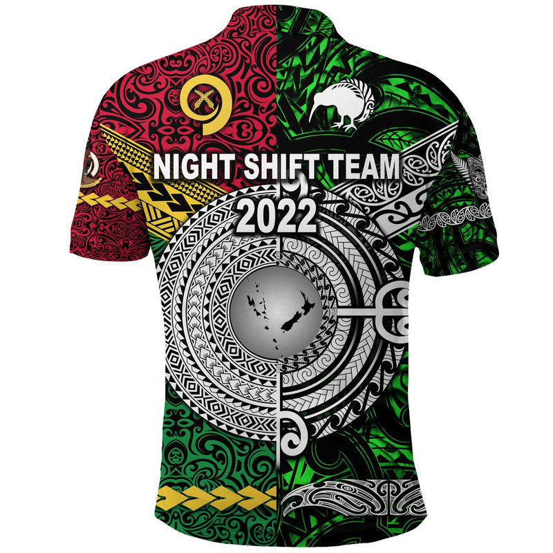 EastPack Vanuatu And New Zealand Polo Shirt Together Original Style - Green