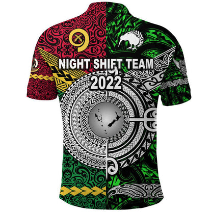 EastPack Vanuatu And New Zealand Polo Shirt Together Original Style - Green