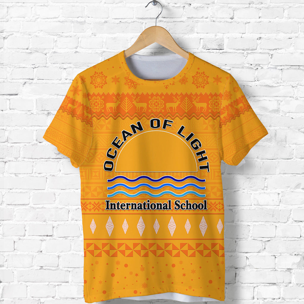 Ocean of Light International School Christmas T Shirt Simple Style