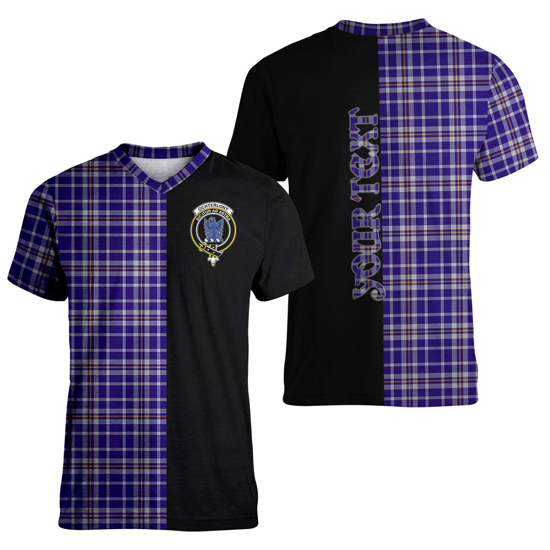 Printivon Ochterlony Tartan Personalize Half T shirt