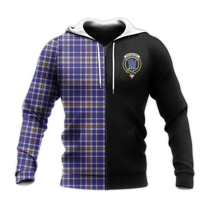 Printivon Ochterlony Tartan Personalize Half Hoodie
