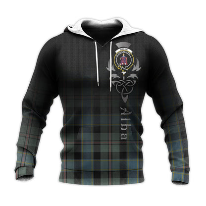Printivon Ogilvie Ogilvy Hunting Tartan Crest Alba Celtic Hoodie