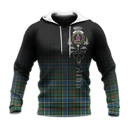 Printivon Ogilvie Ogilvy Hunting Ancient Tartan Crest Alba Celtic Hoodie