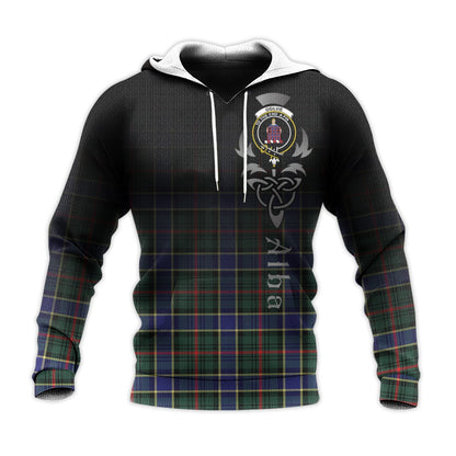 Printivon Ogilvie Ogilvy Hunting Modern Tartan Crest Alba Celtic Hoodie