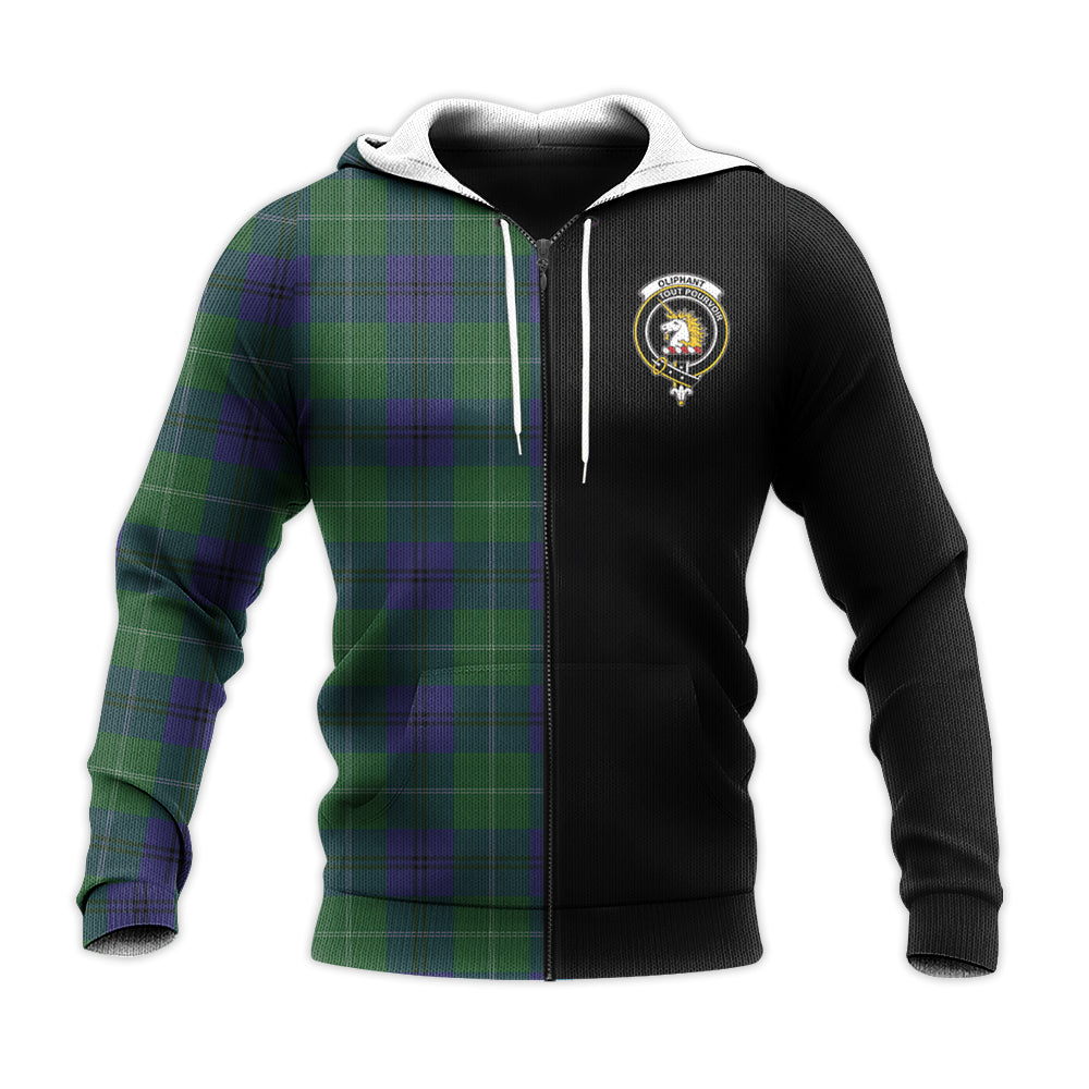Printivon Oliphant Tartan Personalize Half Hoodie