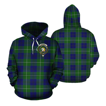 Printivon Oliphant Modern Tartan Hoodie
