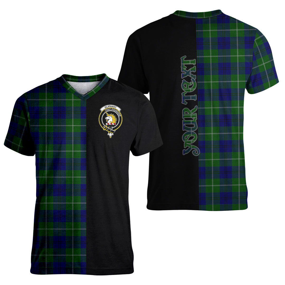 Printivon Oliphant Modern Tartan Personalize Half T shirt